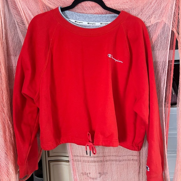 Champion Cropped Pullover - Picture 1 of 3